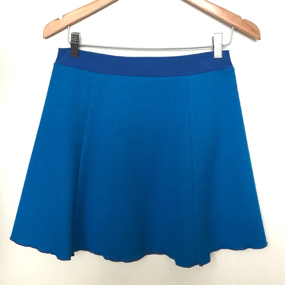Blue Mini Skirt